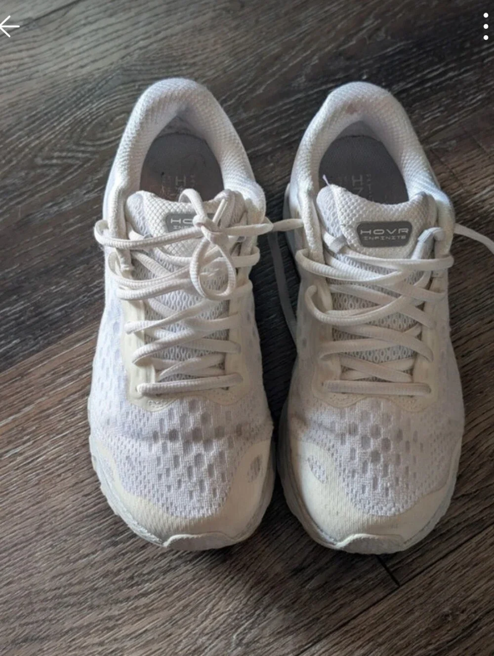 Under Armour HOVR Infinite 3 Women's Running Shoes – All White